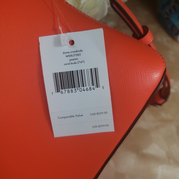 Kate spade Payton medium dome Red crossbody - Picture 10 of 11